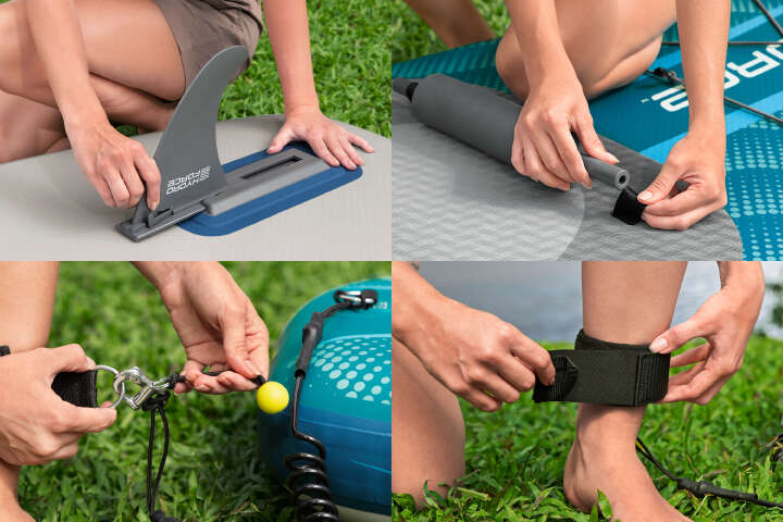 Bestway Hydro Force® SUP Allround Board-Set Aqua Drifter™ mit Sitz